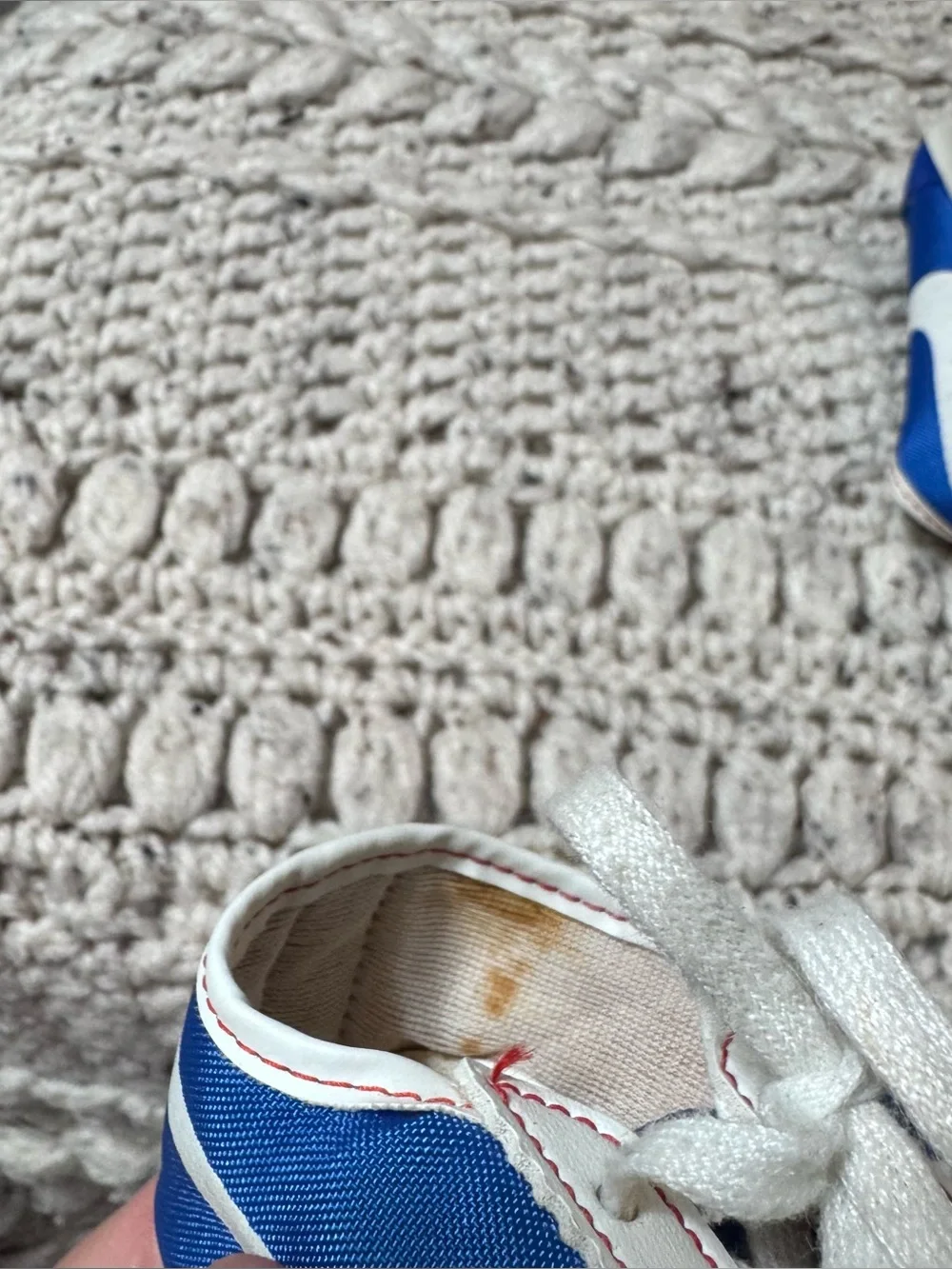 VINTAGE 1972 Nike Cotrez Crib Shoes